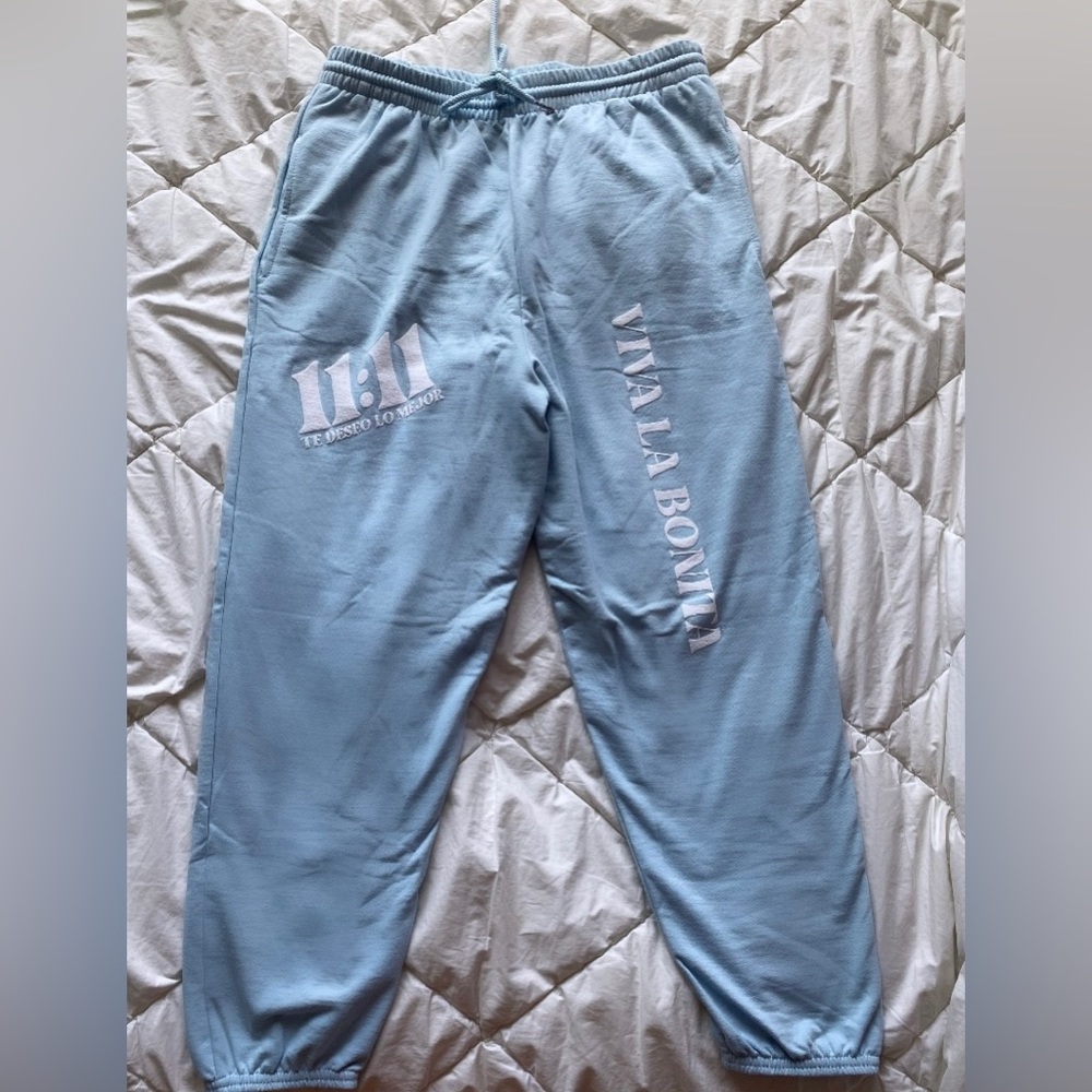 Viva La Bonita Baby Blue Sweats